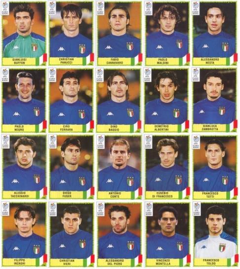 时光机丨2000年欧洲杯的意大利