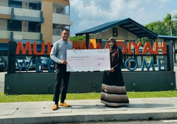 获中国粉丝打赏，桑尼捐5万多元人民币给新加坡当地福利院
