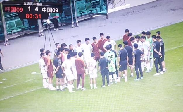 彻底打花了！中国U15国少4-1大胜韩国U15！邝兆镭、万项破门