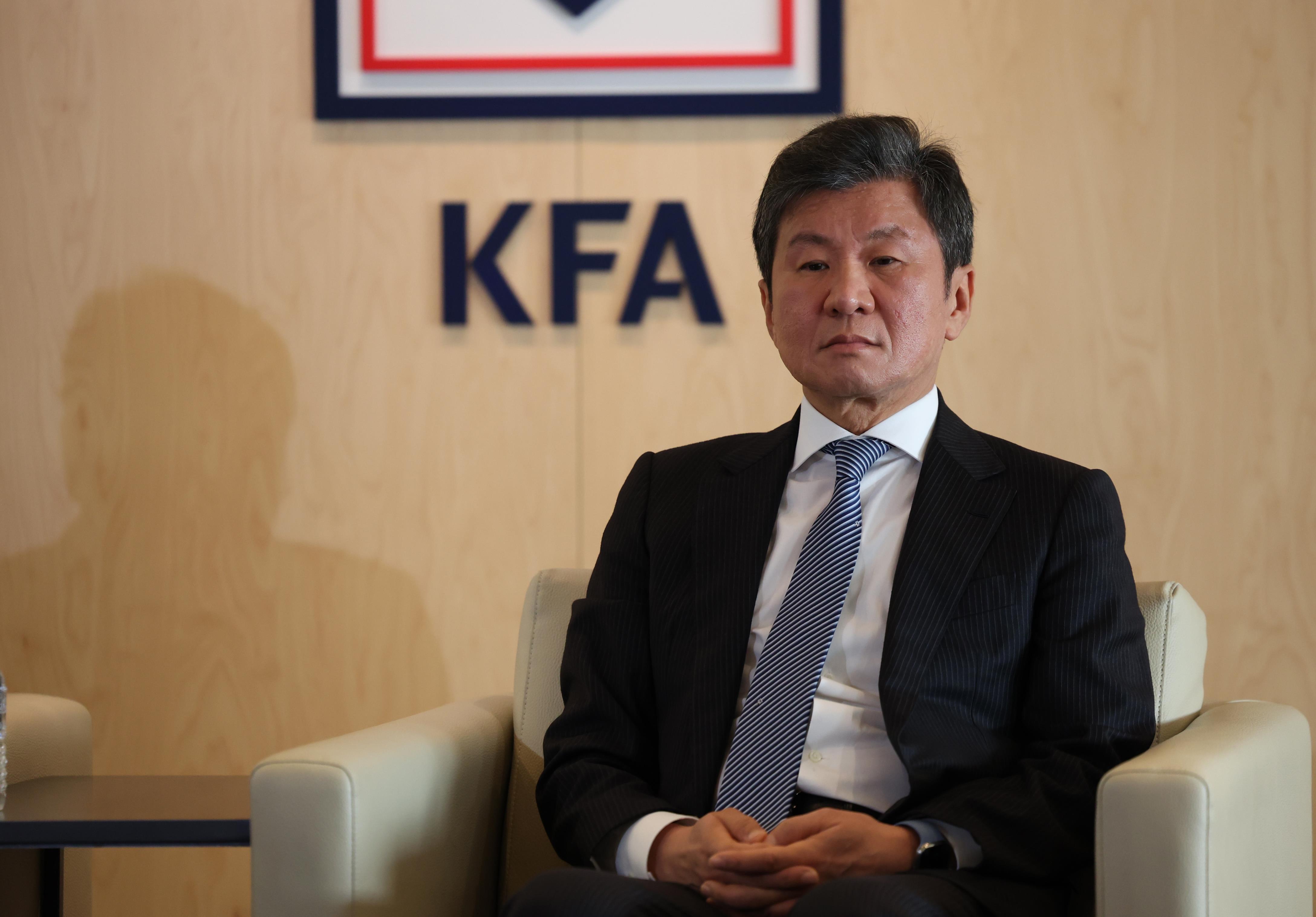 韩国足协主席：国家队内等级观念依然存在 强调整体不应扼杀个性
